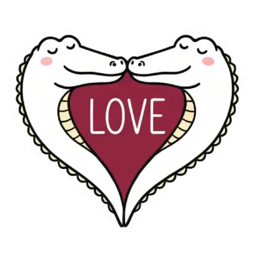 florak stickers, cute, funny, stickers, WhatsApp stickers, sticker pack, Alligator (28)